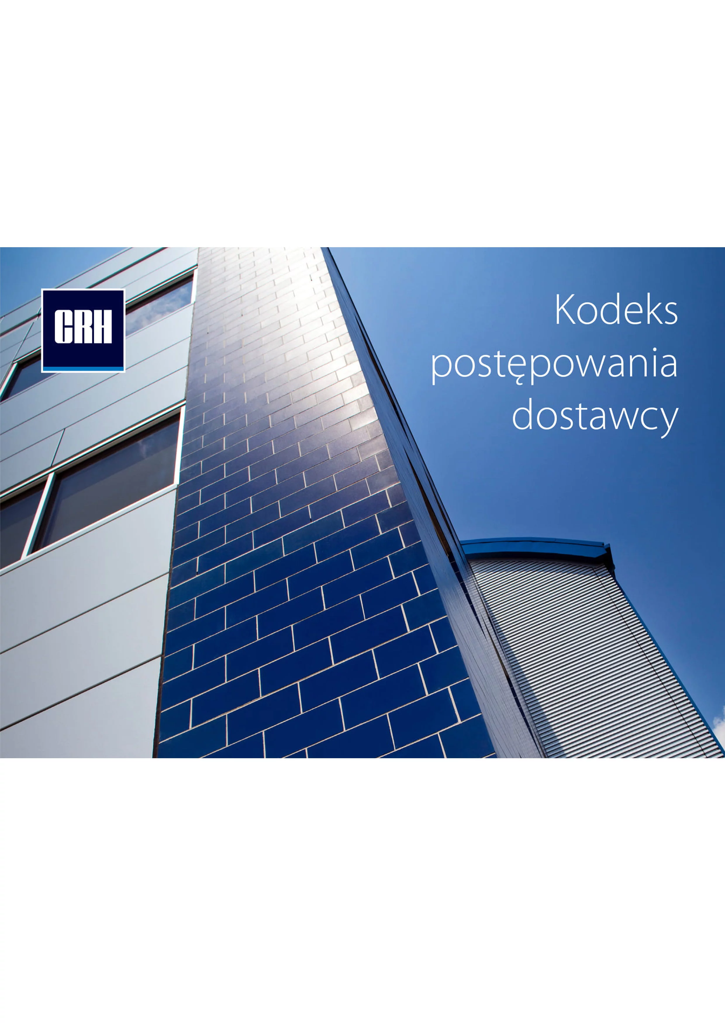 Kodeks postępowania dostawcy PL